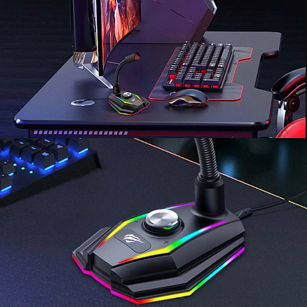 Микрофон для стрима Havit GK56B черный