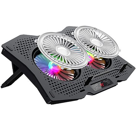 Подставка для ноутбука до 17 дюймов охлаждающая Havit F2072 черная