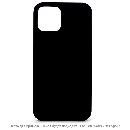 Чехол для Huawei P smart 2021 силиконовый CASE Cheap Liquid черный