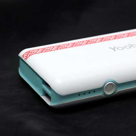 (! АКЦИЯ 15%) YOOBAO Powerbank M10 Honar Edition 10000mAh Green (2.1A, 1А) Input 2A