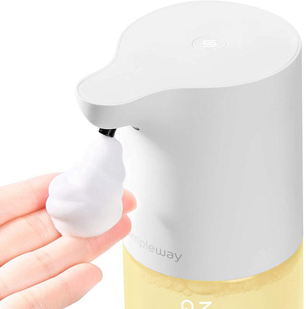 Дозатор (диспенсер) для жидкого мыла сенсорный Xiaomi Simpleway (ZDXSJ02XW) желтый 