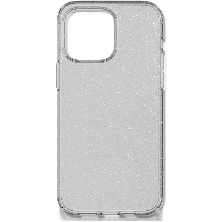 Чехол для iPhone 14 Pro Max гелевый с блестками Spigen Liquid Crystal Glitter прозрачный
