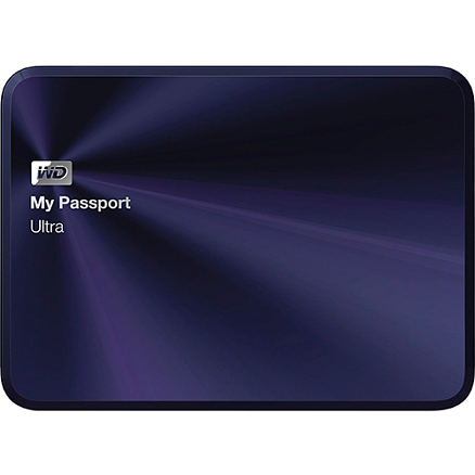 Внешний жесткий диск Western Digital My Passport Ultra Metal 1TB USB 3.0 Blue