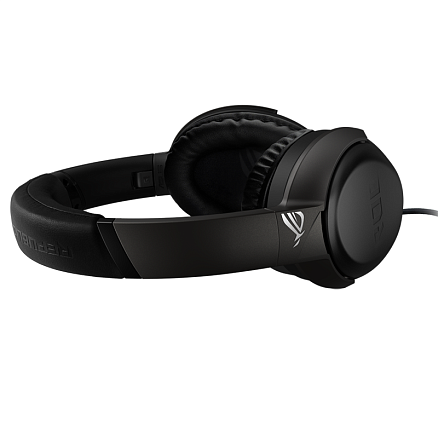 Наушники Asus ROG Strix Go в разъем Type-C полноразмерные с микрофоном игровые черные