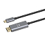 Кабель Type-C - DisplayPort (папа-папа) длина 2 м 8K 60Hz v1.4 