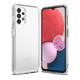 Чехол для Samsung Galaxy A13 4G гибридный Ringke Fusion прозрачный матовый