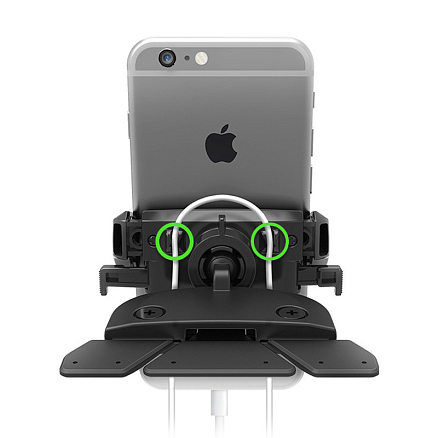 Держатель автомобильный в слот CD iOttie Easy One Touch Mini черный