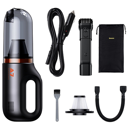 Автомобильный пылесос Baseus Car Vacuum Cleaner A7 серый
