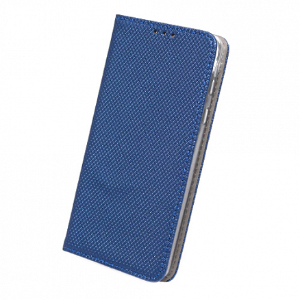 Чехол для Sony Xperia E5 кожаный - книжка GreenGo Smart Magnet темно-синий