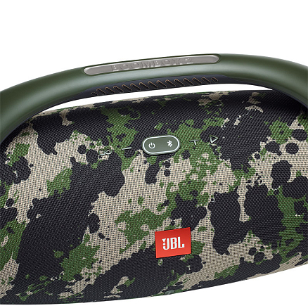 Портативная колонка JBL Boombox 2 с защитой от воды и аккумулятором для телефона на 10000мАч камуфляж