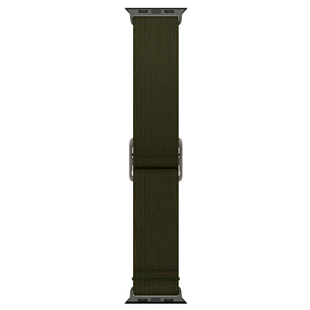 Ремешок-браслет для Apple Watch 42 и 44 мм текстильный Spigen Fit Lite хаки