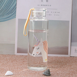 Бутылка для воды Unicorn 480 мл желтая