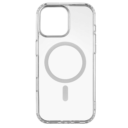 Чехол для iPhone 16 Pro Max гибридный Rocket Prime MagSafe прозрачный