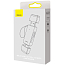 Картридер USB, Type-C - SD, microSD Baseus Lite серый