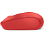 Мышь беспроводная Microsoft Mobile Mouse 1850 красная