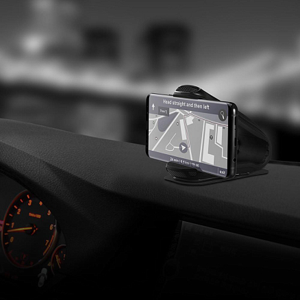 Держатель автомобильный на приборную панель Spigen SGP Kuel Turbulence S40-2 черный
