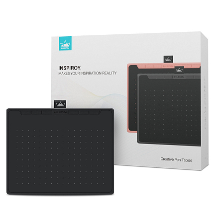 Графический планшет Huion Inspiroy RTS-300 черный