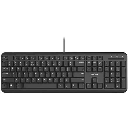 Клавиатура Canyon CNS-HKB02 черная