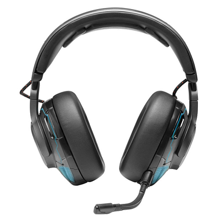 Наушники JBL Quantum One полноразмерные с микрофоном и активным шумоподавлением игровые черные