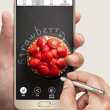 Стилус для Samsung Galaxy Note 5 S Pen золотистый