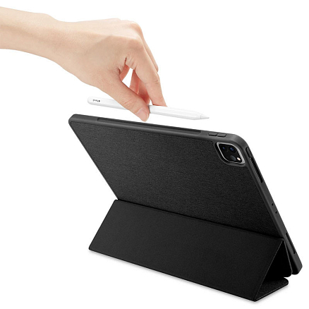 Чехол для iPad Pro 12.9 2018, 2020 книжка Spigen Urban Fit черный