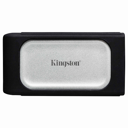 Внешний SSD накопитель Kingston XS2000 1TB Type-C USB 3.2 Gen2x2 серебристый