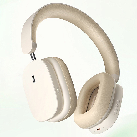 Наушники Baseus Bowie H1 (бежевый)