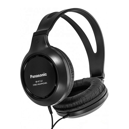 Наушники Panasonic RP-HT161E-K полноразмерные черные