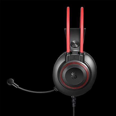 Наушники A4Tech Bloody G200S полноразмерные с микрофоном игровые черные