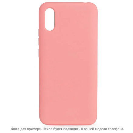 Чехол для Huawei Y5p, Honor 9S силиконовый CASE Cheap Liquid розовый