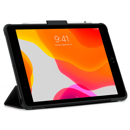 Чехол для iPad 10.2, 10.2 2020 гелевый Spigen SGP Rugged Armor Pro черный