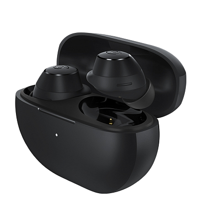 Наушники TWS беспроводные Haylou GT1 2022 вакуумные с микрофоном черные