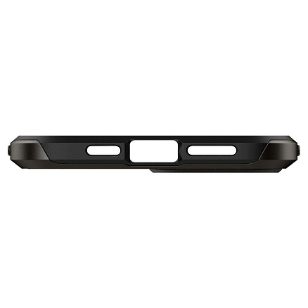 Чехол для iPhone 12 Pro Max гибридный Spigen Neo Hybrid черно-серый