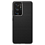 Чехол для Samsung Galaxy S21 Ultra гелевый Spigen SGP Liquid Air матовый черный