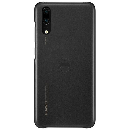 Чехол для Huawei P20 пластиковый оригинальный Huawei Car Case черный