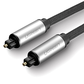 Кабель оптический Toslink - Toslink длина 1,5 м плетеный Ugreen AV108