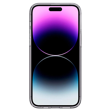 Чехол для iPhone 14 Pro Max гелевый ультратонкий Spigen Liquid Crystal прозрачный