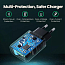 Зарядное устройство сетевое с USB входом 18W 3A Ugreen CD122 (быстрая зарядка QC 3.0) черное
