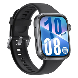 Умные часы Huawei Watch FIT 4 (черный, с черным силиконовым ремешком, международная версия)