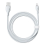 Кабель Baseus Pudding Series Fast Charging Cable 2.4A USB Type-A - Lightning (1.2 м, белый)