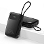 Внешний аккумулятор McDodo MC-3253 с встроенным кабелем Lightning 10000мАч (USB, Type-C, Lightning, 22.5 Вт) черный