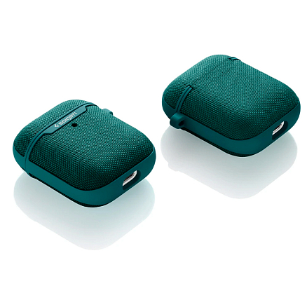 Чехол для наушников AirPods, AirPods 2 для полной защиты Spigen SGP Urban Fit темно-бирюзовый