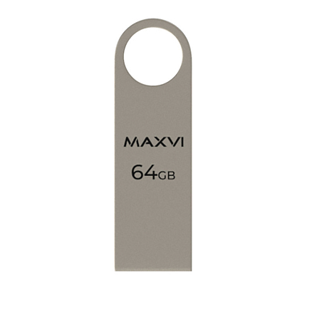 USB Flash Maxvi MK 64GB (серебристый)