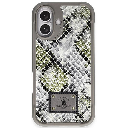 Чехол для iPhone 16 гибридный Santa Barbara Polo & Racquet Club Sagar бежевый