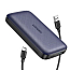 Внешний аккумулятор Ugreen PB178 10000мАч (USB, Type-C, ток 3А, быстрая зарядка PD, QC 3.0, 20Вт) синий