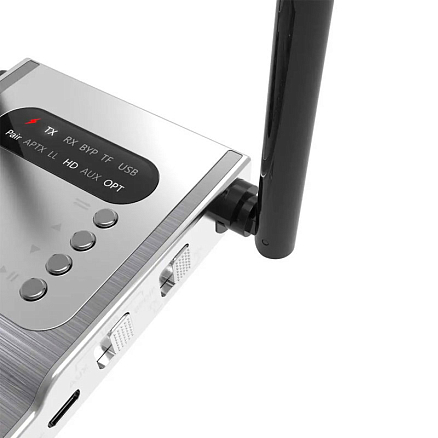 Bluetooth аудио адаптер (ресивер + трансмиттер) SPDIF Toslink + 3,5 мм и разъем для MicroSD aptX Comfast CF-Y20 V5.0
