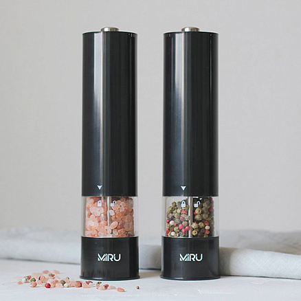 Электрическая мельница для специй Miru Blackcoal KA035 черная