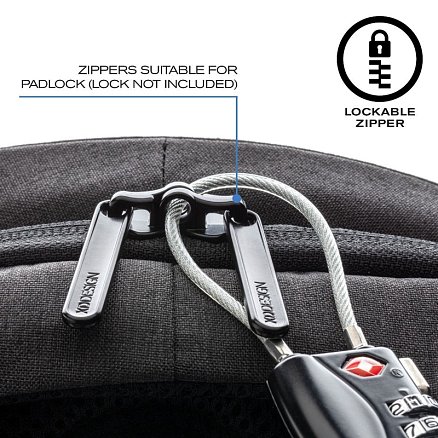 Рюкзак XD Design Bobby Hero Small с отделением для ноутбука до 13,3 дюйма и USB портом антивор синий