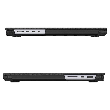 Чехол для Apple MacBook Pro 14 2021 книжка Spigen Urban Fit черный