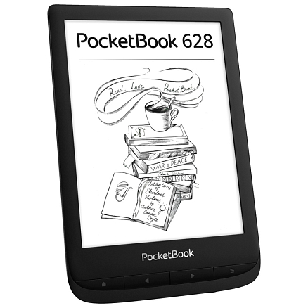 Электронная книга PocketBook 628 с подсветкой черная